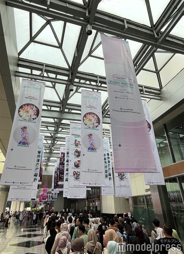 「Kao presents TGC Jakarta 2025」の様子(C)モデルプレス