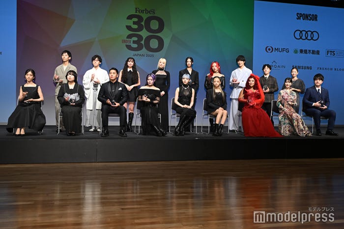 「Forbes JAPAN 30 UNDER 30 2025」受賞者(C)モデルプレス