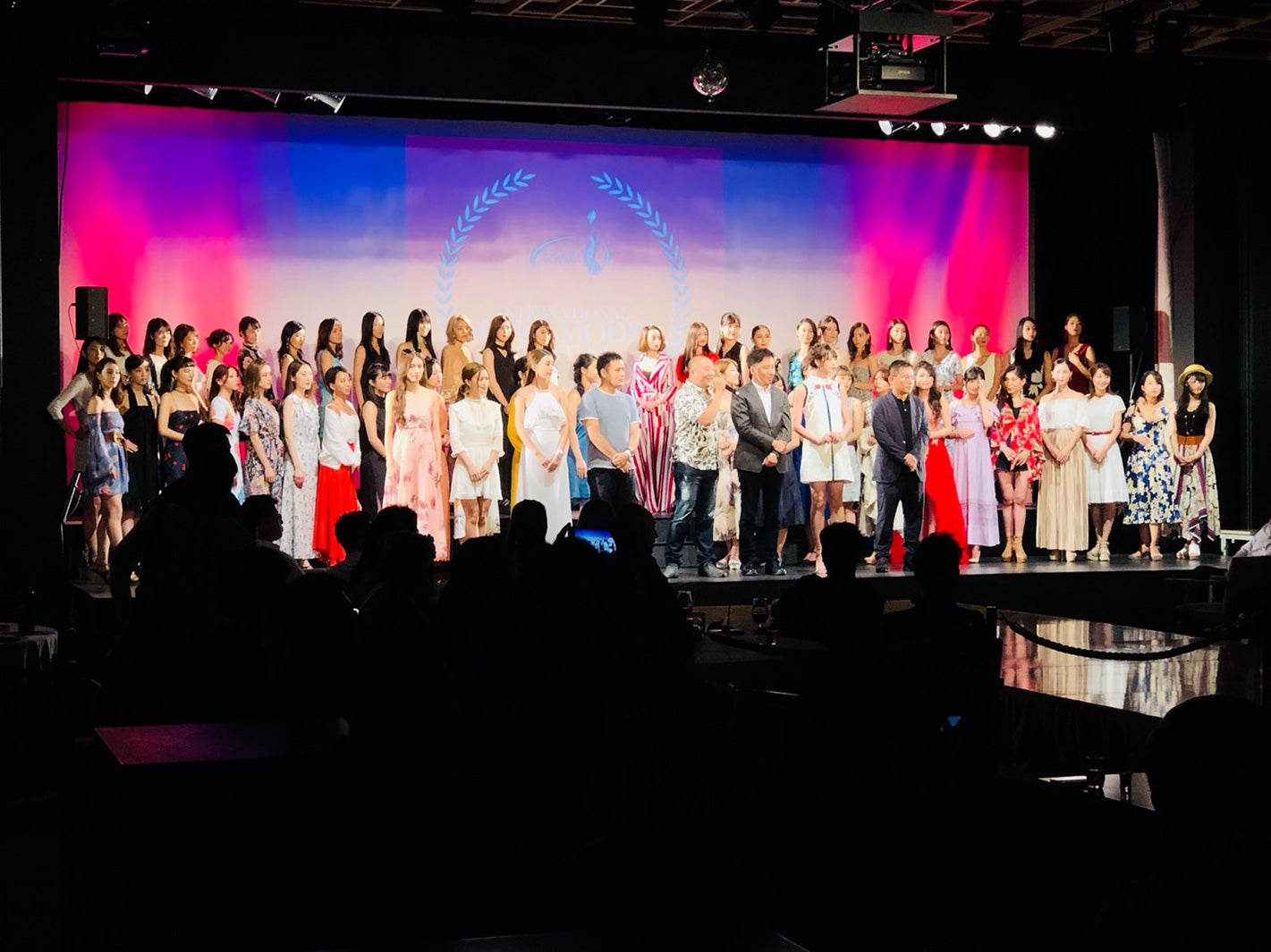 「日本人モデル中国デビュー支援」第3次オーディションの様子（提供写真）