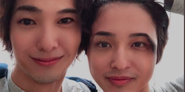 吉高由里子 横浜流星 顔交換 が 違和感ない と話題 横浜のヒゲ 髪型にも注目集まる モデルプレス 吉高由里子 横浜流星 顔交換 が 違和感ない と話題 横浜のヒゲ 髪型にも注目集まる モデルプレス