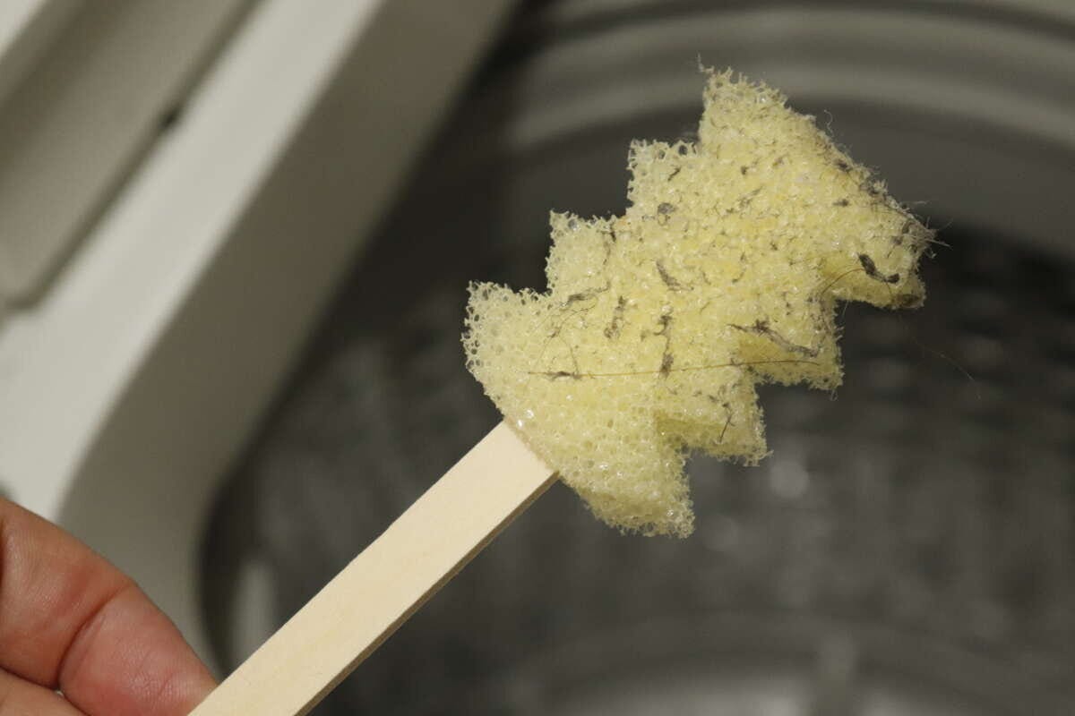 洗濯機周りの汚れスッキリ棒（3本）　汚れ落ち