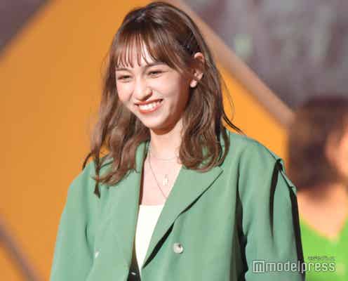 「恋オオカミ」長谷川美月(みちゅ)、夏カラーセットアップでほっそり手足際立つ<Popteen真夏のリアコ祭>