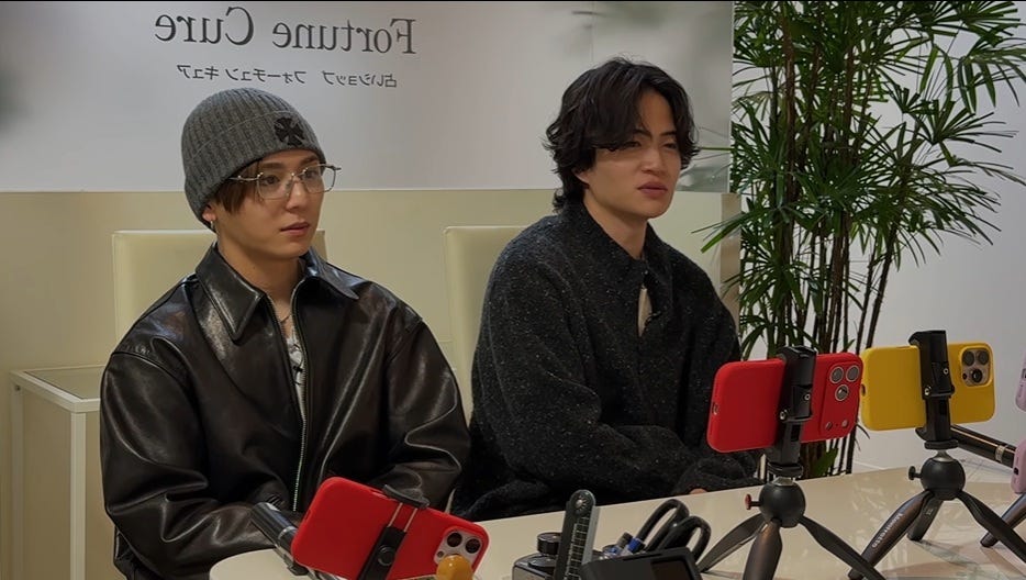 山田涼介＆菊池風磨が占いへ行くと衝撃の結果が出て…「誰かが抜けることはないっすか？」