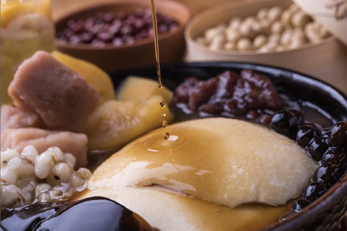 毎日店内で手作りする豆花／画像提供：リープ