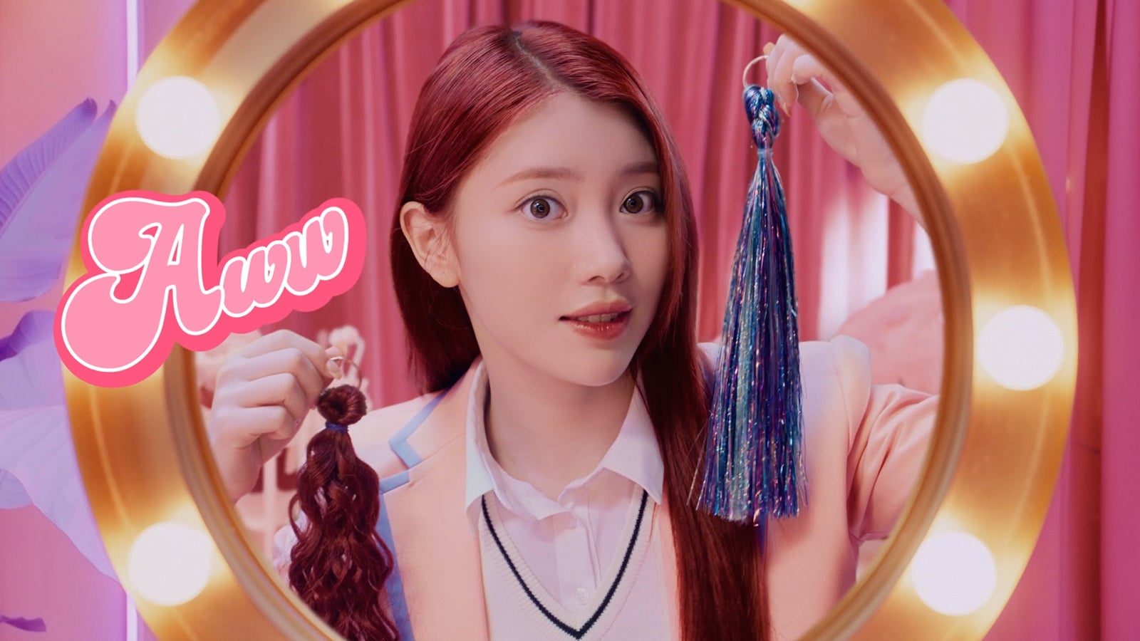 シャオティン／新Web-CM「Catch Your Beauty！」篇より（提供写真）