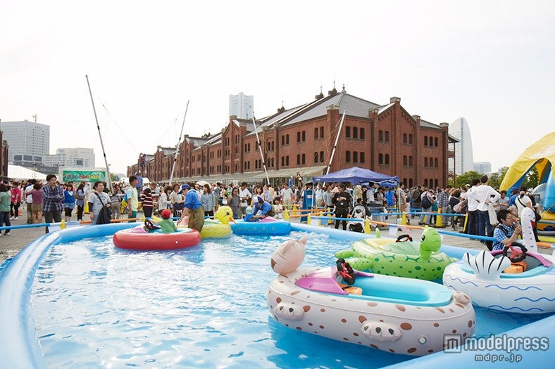 アトラクション、昨年の様子