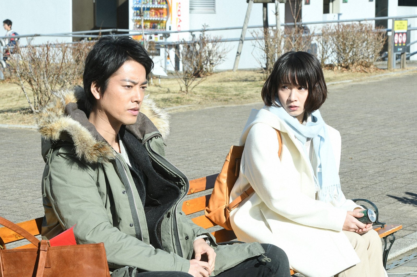 桐谷健太、吉岡里帆／「きみが心に棲みついた」第2話より（C）TBS