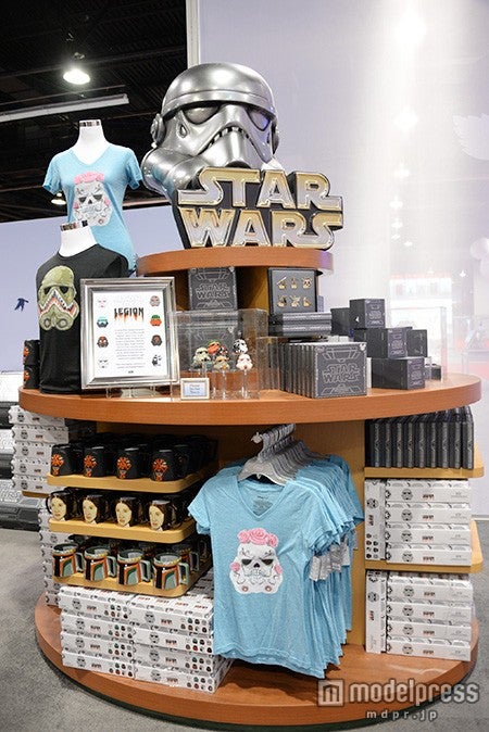 ディズニーストアの「スター・ウォーズ」コーナー