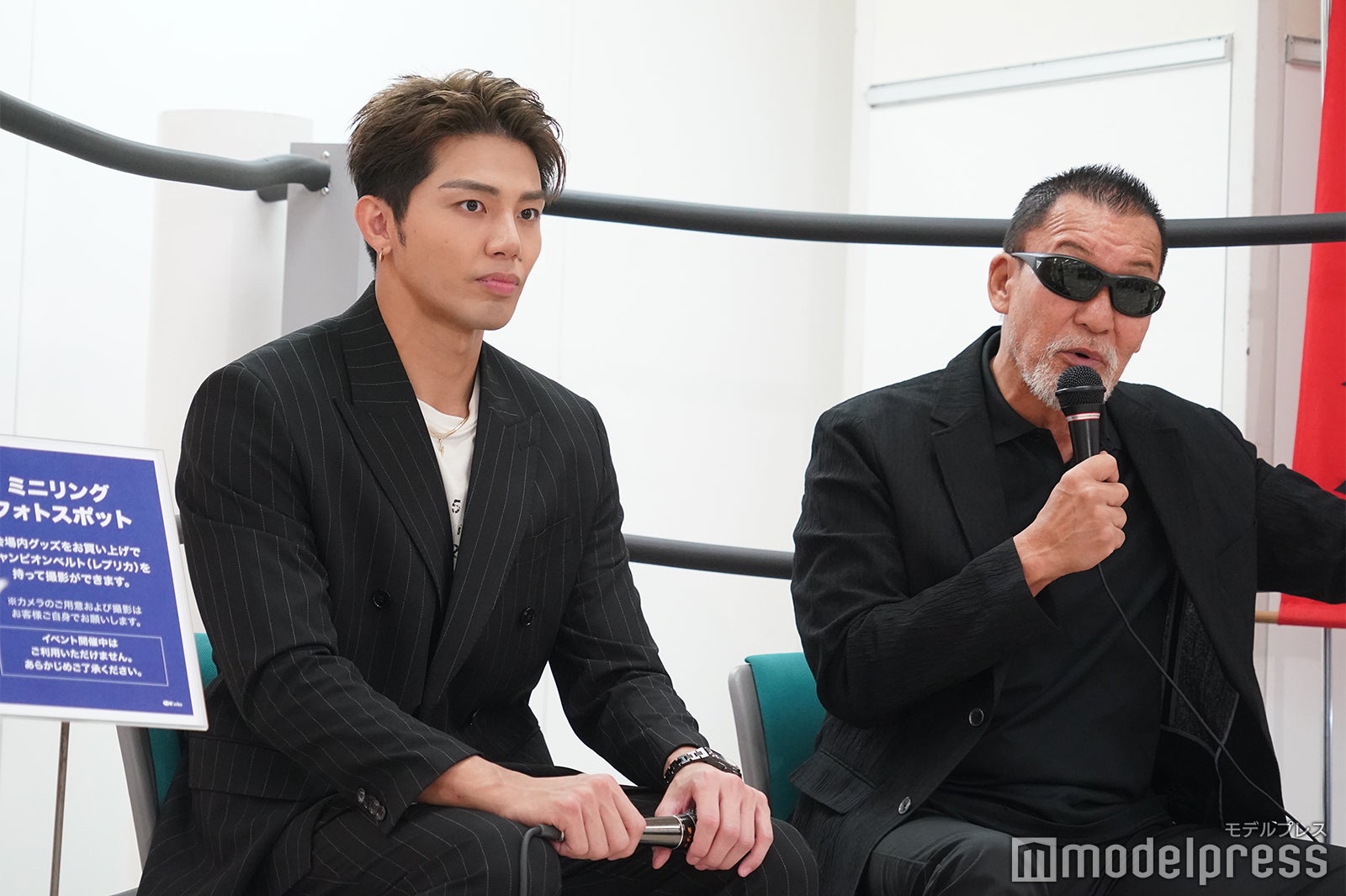 武知海青、蝶野正洋（C）モデルプレス