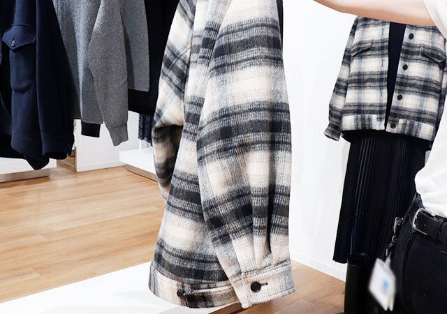 ユニクロ：シー　シャツジャケット