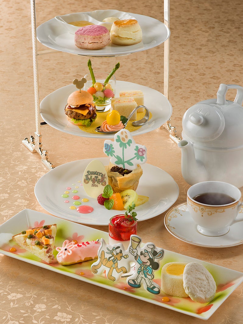 「ドリーマーズ・ラウンジ」アフタヌーンティーセット（前期）／（C）Disney