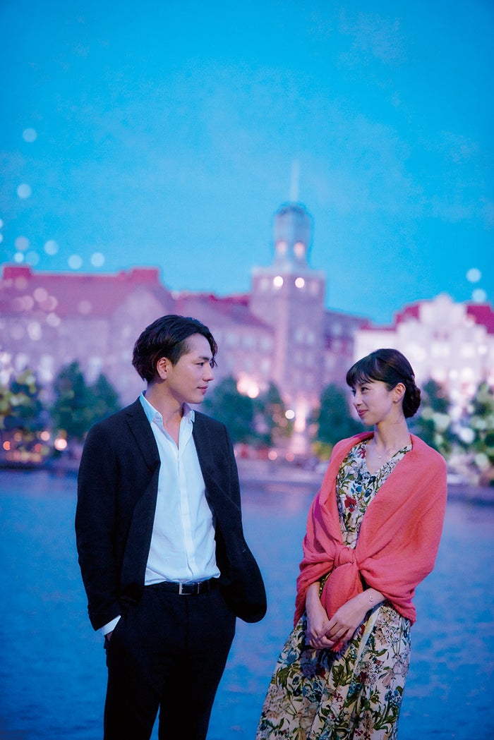 登坂広臣＆中条あやみ（C）2019 映画「雪の華」製作委員会