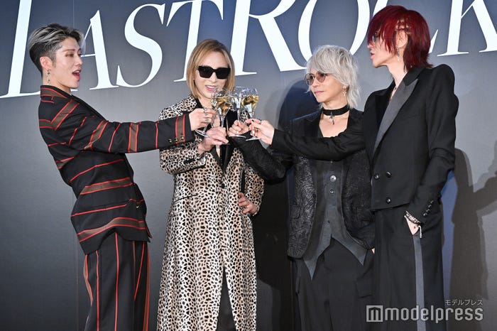 THE LAST ROCKSTARS(左から)MIYAVI、YOSHIKI、HYDE、SUGIZO(C)モデルプレス