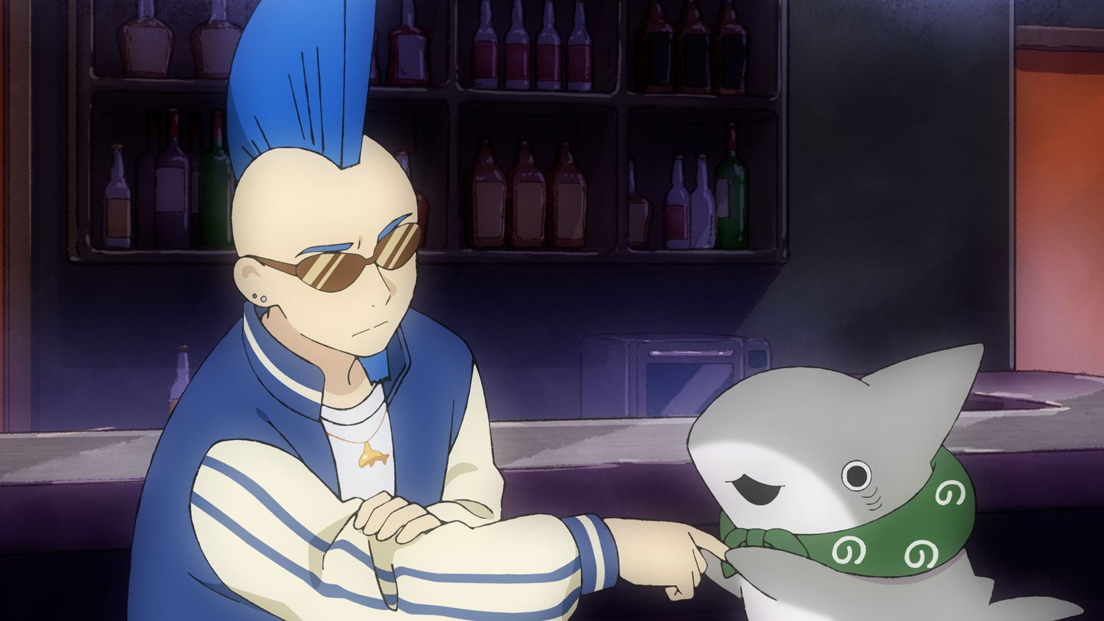 「映画 おでかけ子ザメ とかいのおともだち」本予告第1弾場面カット（C）ペンギンボックス・KADOKAWA／おでかけ子ザメ