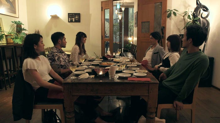 歓迎会『TERRACE HOUSE BOYS & GIRLS IN THE CITY』33rd WEEK(C)フジテレビ/イースト・エンタテインメント