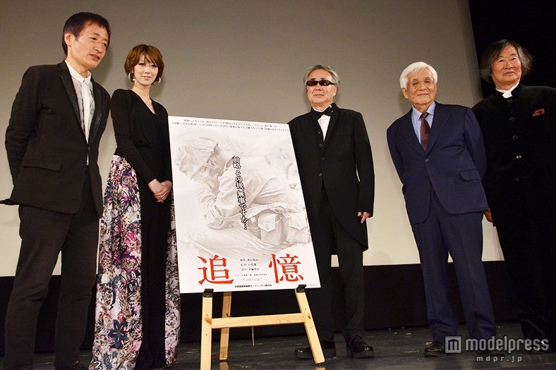 奥山和由氏、凰稀かなめ、小栗謙一監督、升本喜年氏、小林研一郎氏