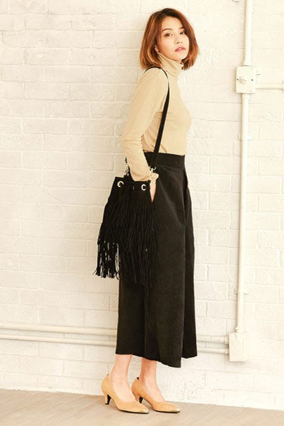 コーデュロイタックワイドパンツ「Re:EDIT by GALSTAR」2,998円(税込)/画像提供:Re:EDIT by GALSTAR