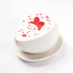 マイメロディのホットミルクチョコレート¥788(税込)(C)’76,’16 SANRIO(L)