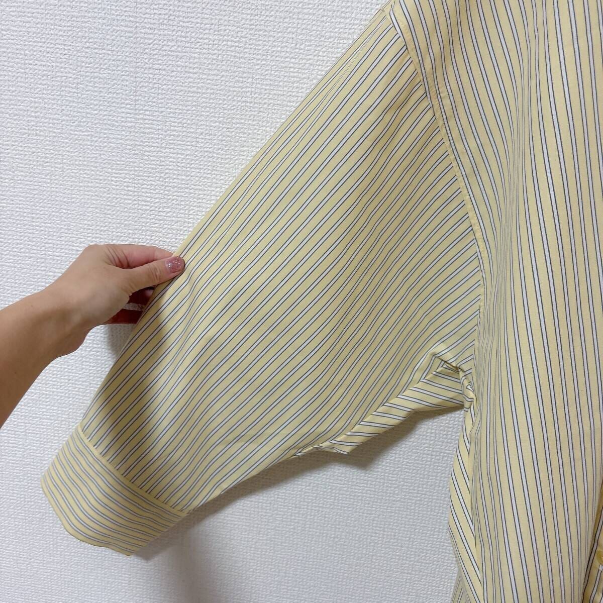 GUドルマンスリーブストライプシャツ GUドルマンスリーブストライプシャツ ドルマンスリーブ部分