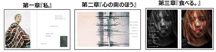 ラブリの写真詩集「愛は愛に愛で愛を」の一部(画像提供:宝島社)