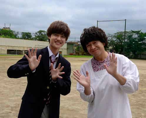 TOKIO城島茂&Lil かんさい大西風雅、“親子”2ショット写真公開<サムライカアサン>