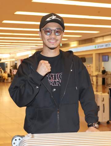 中谷潤人、5.2井上尚弥戦へLA合宿終え帰国「仕上がった」不利予想に笑み「見返すだけ」米国でもエール殺到「機長さんからも声を」