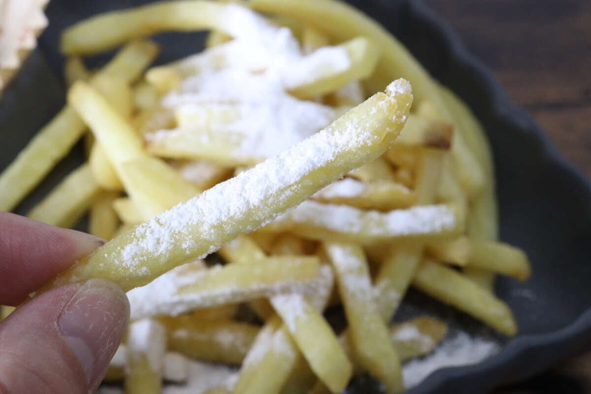 ダイソー　ハニーバターパウダー　フライドポテト