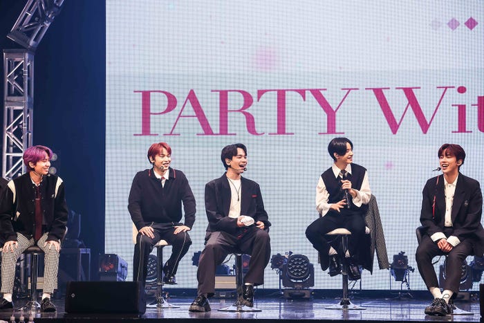 JO1 2ND ALBUM発売記念ショーケースイベント「PARTY With Us」(C)LAPONE ENTERTAINMENT