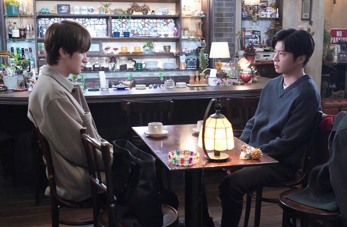 深澤辰哉、田中圭「わたしの宝物」第9話(C)フジテレビ