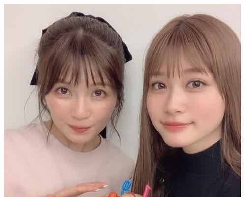 生見愛瑠、宇野実彩子から誕生日サプライズ「嬉しすぎました」 仲良し2ショットに反響