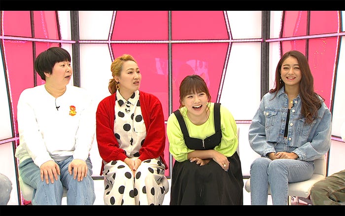 大島美幸、丸山桂里奈、野呂佳代、池田美優 (C)2020 YD Creation