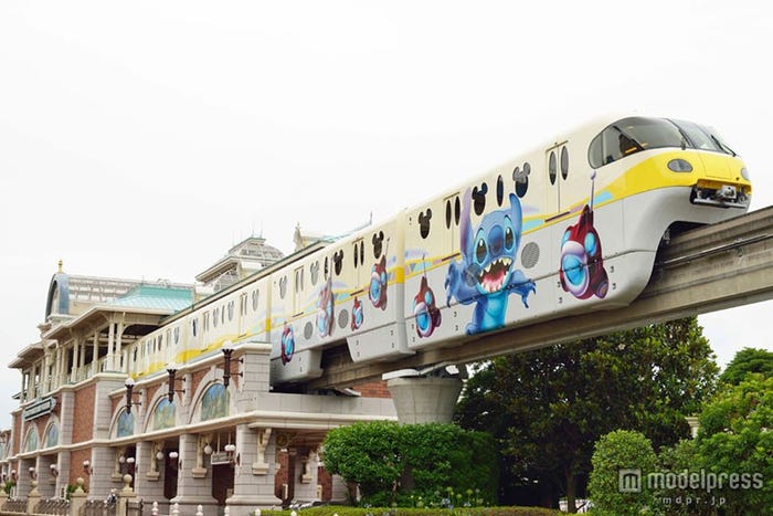 ディズニーリゾートライン「スティッチ・エンカウンター・ライナー」(C)Disney