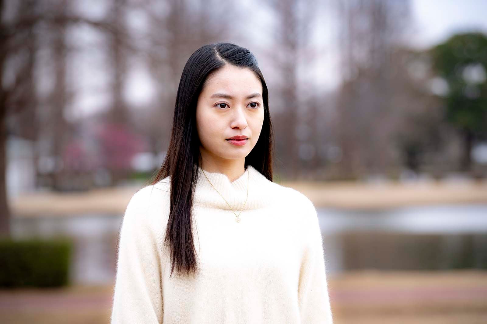 田辺桃子／「夕暮れに、手をつなぐ」第6話より（C）TBS