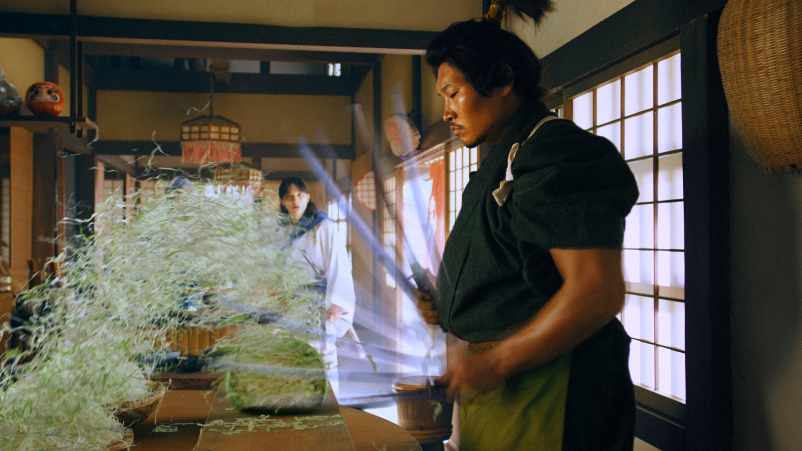 吉沢亮、稲垣啓太選手（提供写真）