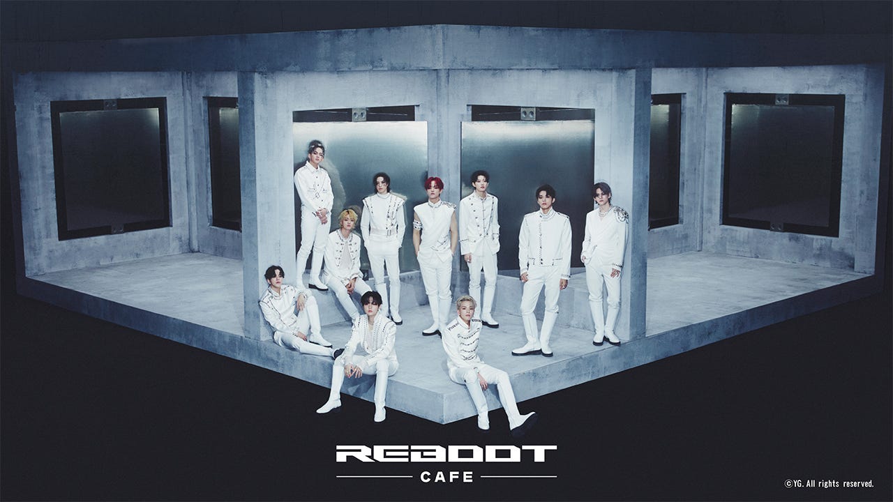 TREASURE、新アルバム記念のテーマカフェ「REBOOT CAFE」東京・大阪に限定オープン