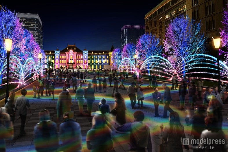 行幸通り「光のプロムナード」（C）東京ミチテラス2015／画像はイメージ