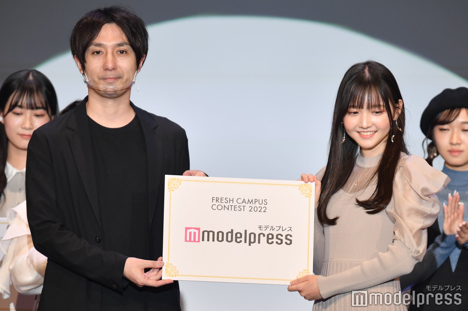 「FRESH CAMPUS CONTEST 2022」表彰式の様子（C）モデルプレス