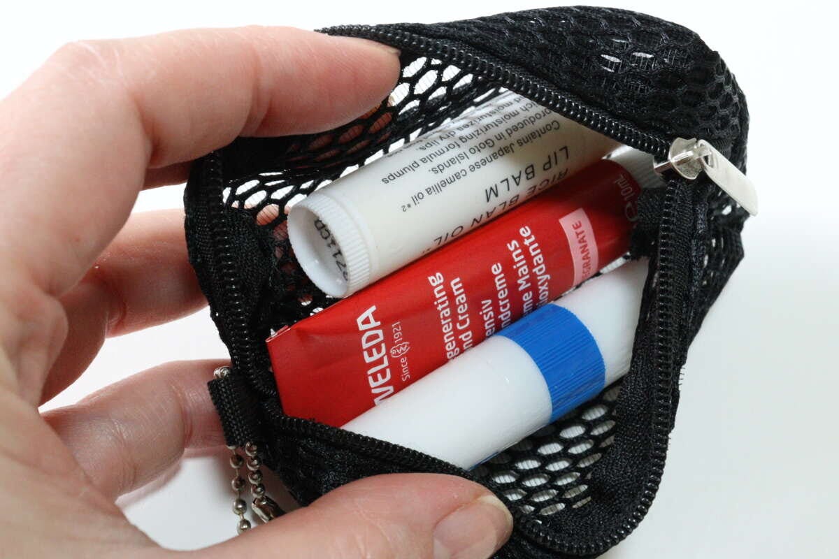 ダイソー メッシュポーチ ダイソーのメッシュポーチ