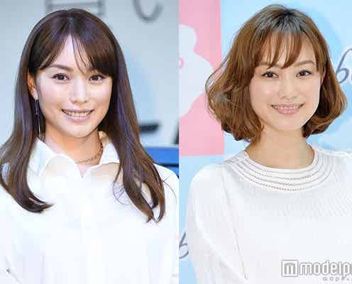 蛯原友里、妹・英里と2家族でバースデー 姪っ子との3ショットも公開