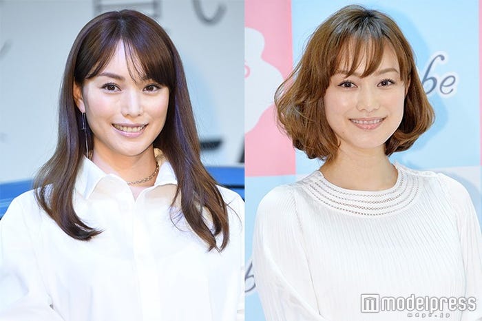 (左から)蛯原友里、蛯原英里 (C)モデルプレス