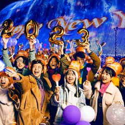 光の街のカウントダウン 2023/画像提供:ハウステンボス