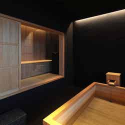 全棟に茶室のようなプライベートサウナを完備(提供画像)