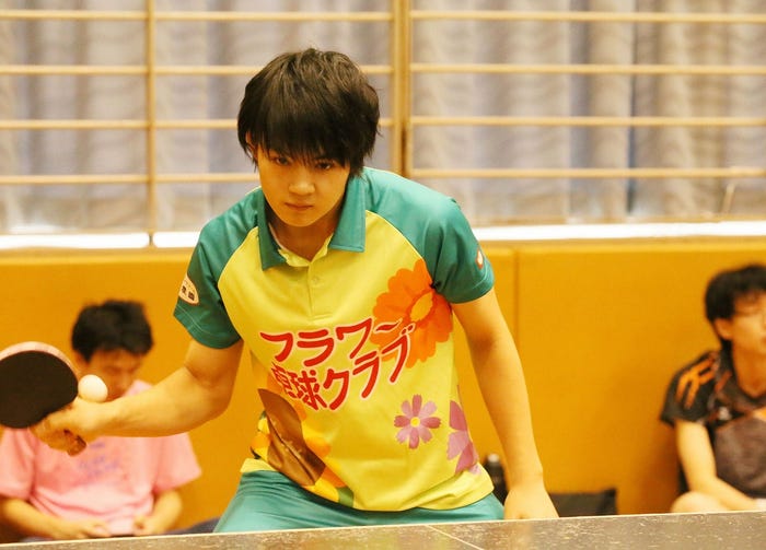 本気で試合に出場(C)2017『ミックス。』製作委員会