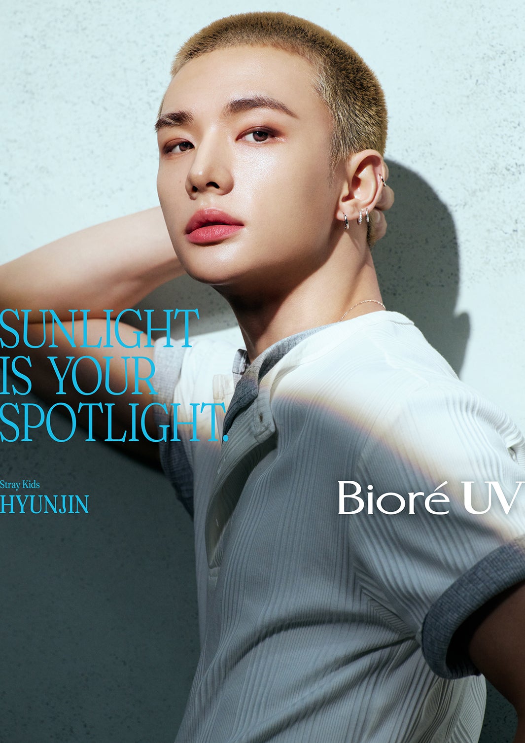 ヒョンジン「ビオレUV」グラフィック（提供写真）