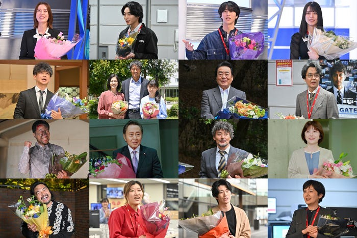 (左上から)月城かなと、木村達成、キム・ムジュン、佐々木舞香(左二段目から)加藤晴彦、相築あきこ、阿部寛、堀越麗禾、高橋英樹、岡部たかし(左三段目から)音尾琢真、北大路欣也、山口馬木也、宮澤エマ(左下から)加治将樹、ヒコロヒー、玉置玲央、菊池亜希子(C)TBS