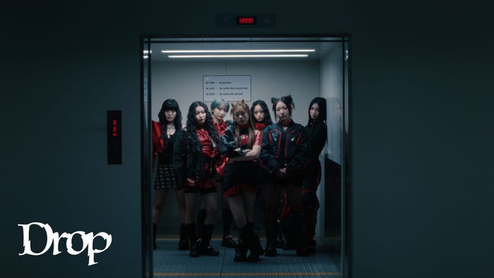 HANA「Drop」ミュージックビデオサムネイル(提供写真)