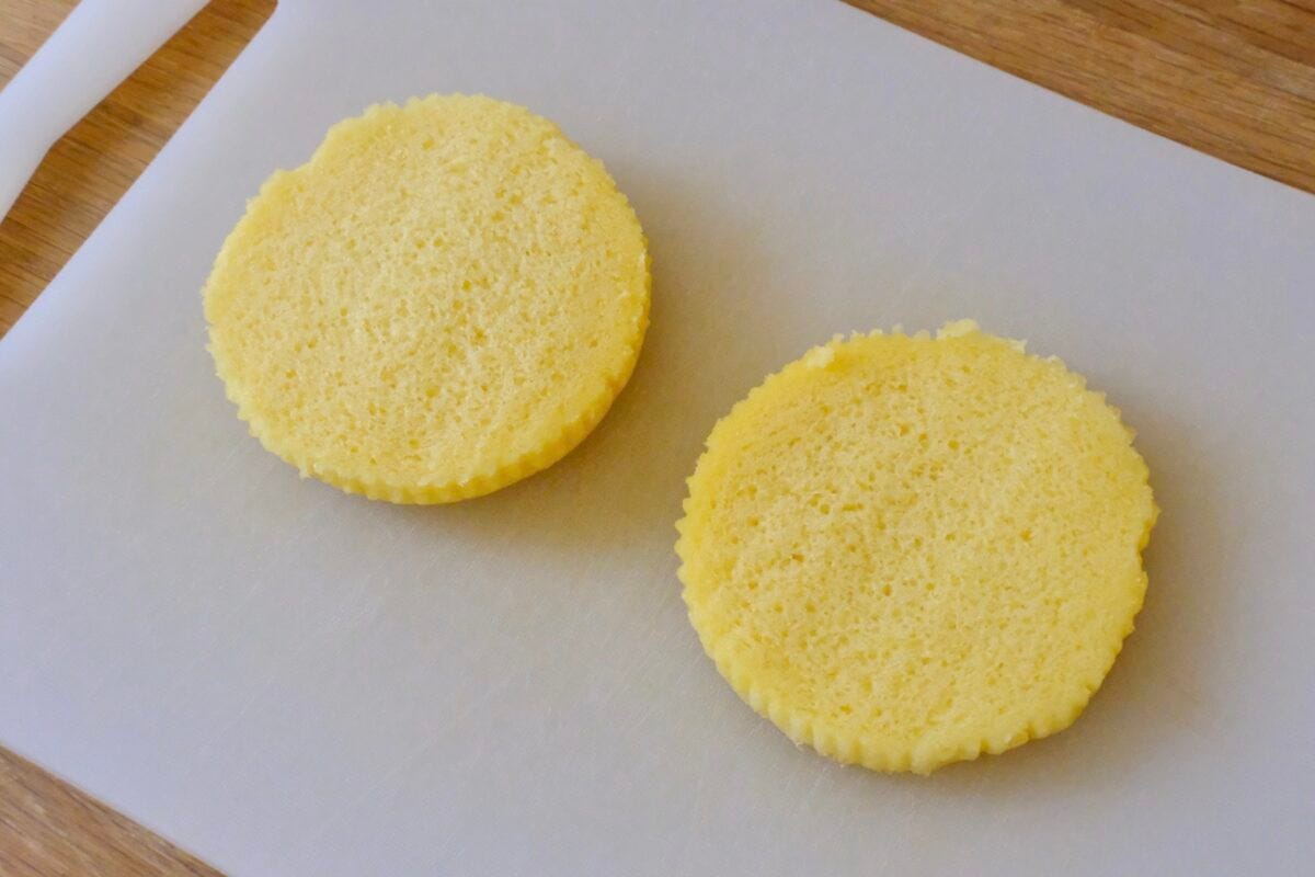 たまご蒸しパンアレンジ