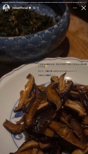 ローラInstagramストーリーズより