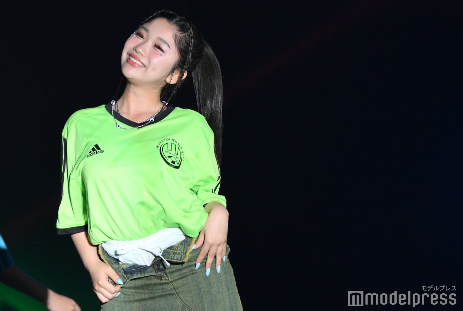 「今日好き」中島結音、キラキラメイクが可愛い 弾ける笑顔で魅了【TGC teen ICHINOSEKI 2024】