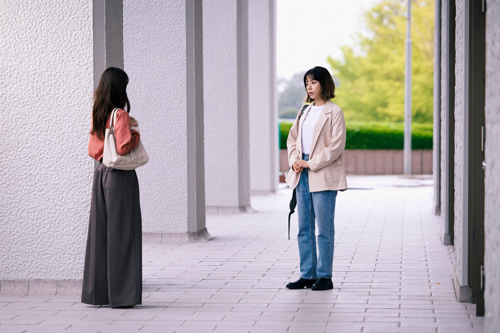 齋藤飛鳥、桜井ユキ「ライオンの隠れ家」第7話（C）TBS